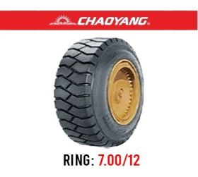 لاستیک لیفتراک 7.00R12 چائویانگ مدل (بادی)