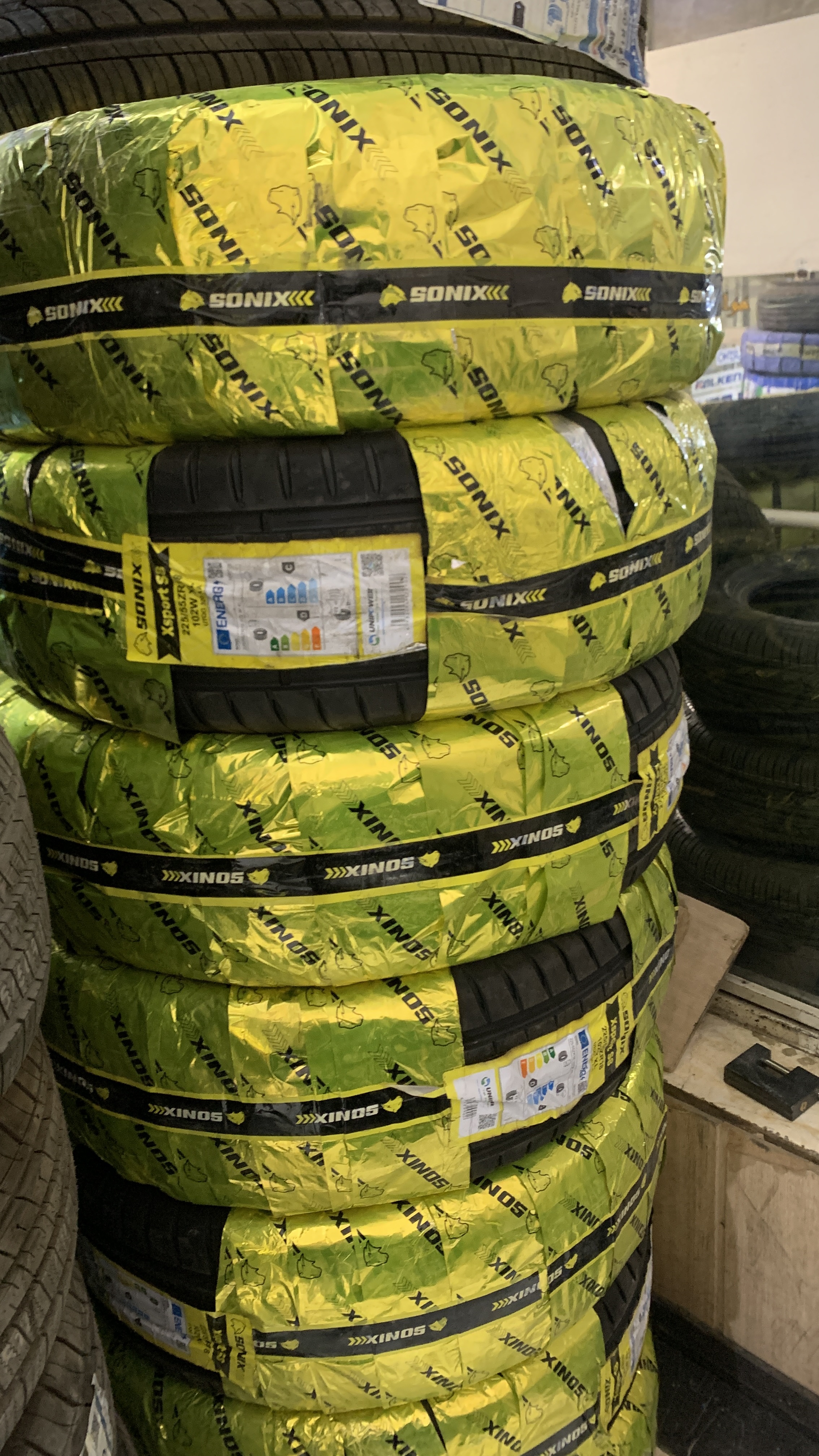 لاستیک سونیکس 225/55R18 گل Xsport S8 (تاریخ تولید 2026)