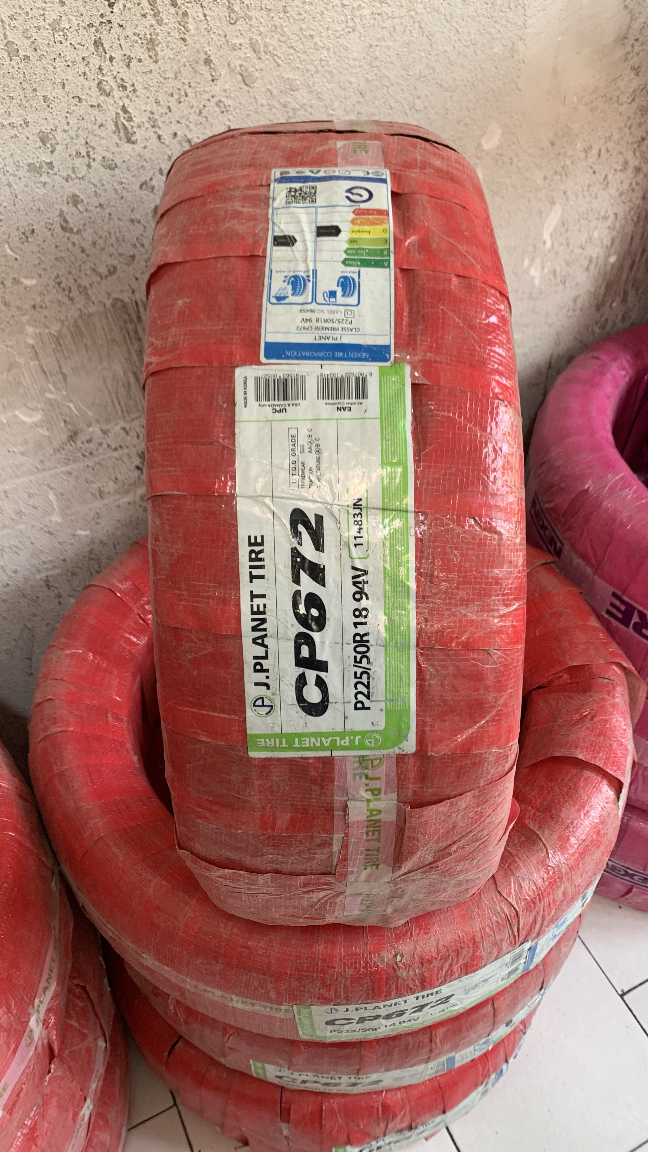 لاستیک جی پلنت ۲۲5/۵۰R۱۸ ۹۴V گل CP672 (تاریخ تولید 2025)